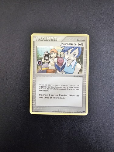 Carte pokemon journaliste - pokemon,