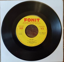 BING CROSBY - GIGI - DISCO Vinile 45 RARE JAZZ POP ITALY Leggere Descrizione 
