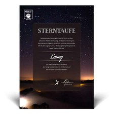 Regalo battesimo stella con