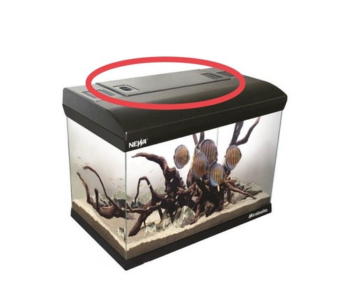 Coperchio per acquario - per,