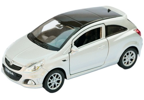 Welly opel corsa opc silver - corsa,