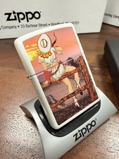 Genuine zippo lighter cowgirl - genuine,
