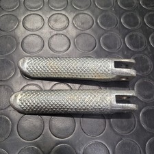 Pedane poggiapiedi cromate