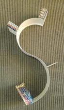 LIBRERIA porta CD DVD design FERRO . Realizzazioni Personalizzate . 902