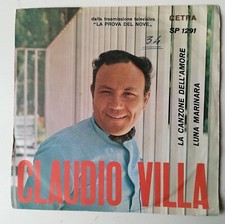 CLAUDIO VILLA  "LA CANZONE