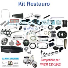 KIT RESTAURO VESPA 125 VNB3T 1962 CON SELLA LUNGA