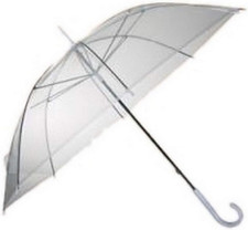 OMBRELLO CUPOLA TRASPARENTE