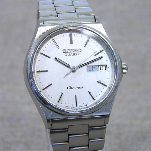 Seiko chronos 8123 - 8123-6130, kanji