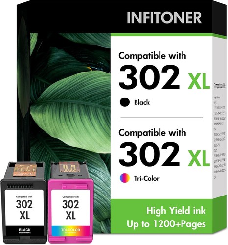Infitoner 302xl cartucce - 302xl, hp