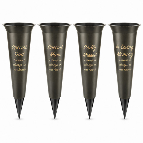 Vaso tomba spike funerale - vaso,