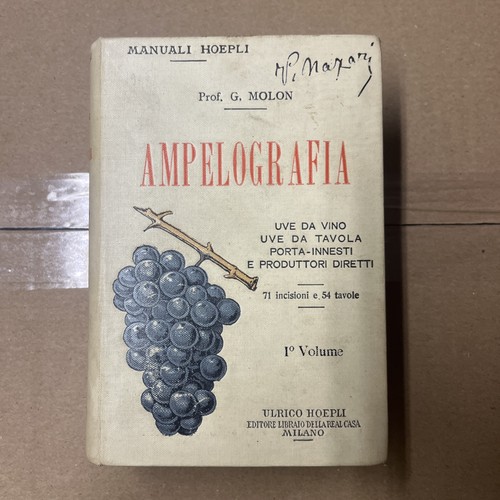 Manuali hoepli ampelografia - manuali, 1