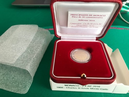Euro commemorativo monaco - euro,