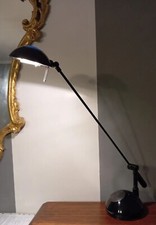 Lampada da tavolo Nera Design Vintage anni '80 Plastica E Metallo Tipo Artemide 