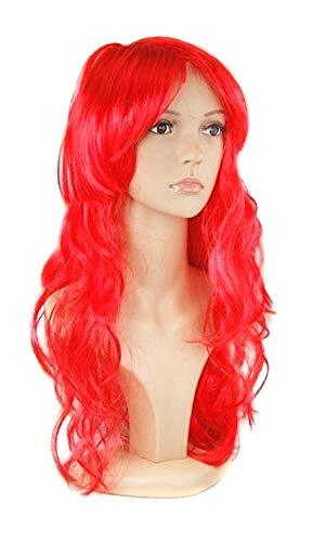 Parrucca lunga capelli mossi
