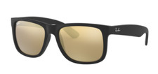 Ray-Ban Justin Gold Mirrored