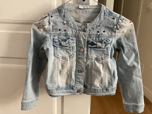 Giubbotto jeans bimba - jeans,