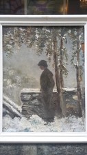 Lotto di 4 Dipinti 1900