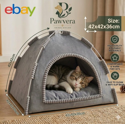 Accogliente tenda per gatti - accogliente,