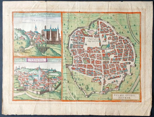 Stampa antica old print braun - stampa,