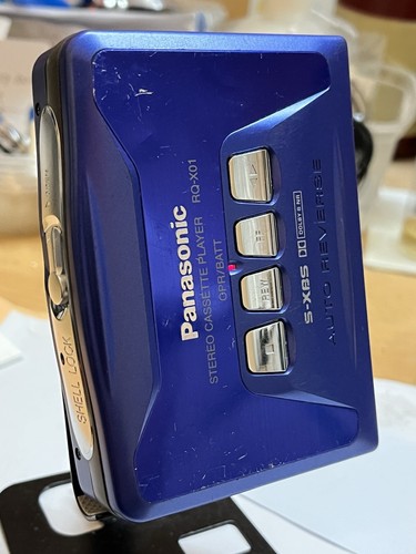 Panasonic portable cassette - portable,