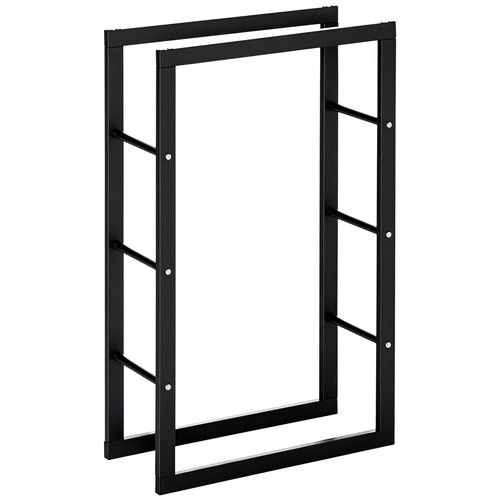 Homcom porta legna ardere - legna, da
