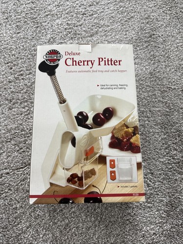 Norpro deluxe cherry pitter - norpro,