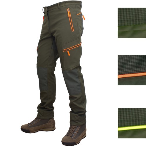 Pantalone uomo felpato - felpato, caccia