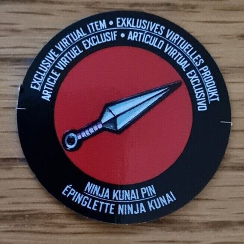 Spilla ninja kunai consegna - ninja,