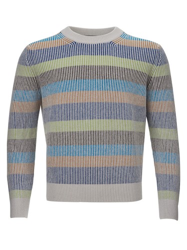 Maglione girocollo multicolor - girocollo,
