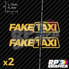Adesivi fake taxi stickers - 2,