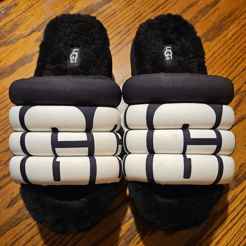 Sandali ugg maxi slide - ugg, logo