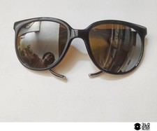 Vuarnet Pouilloux occhiali da sole marrone scuro Skilynx Acier 1980s (small) NOS