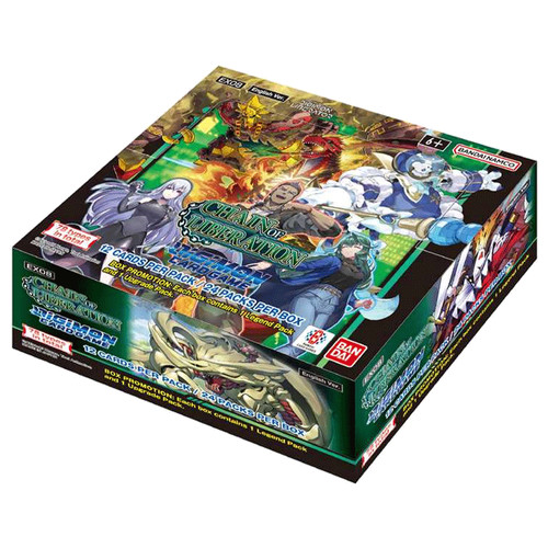 Digimon tcg booster box ex08 - digimon,