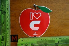 Vecchio Adesivo Abbigliamento Sport Sci Occhiali Casco CARRERA (F)