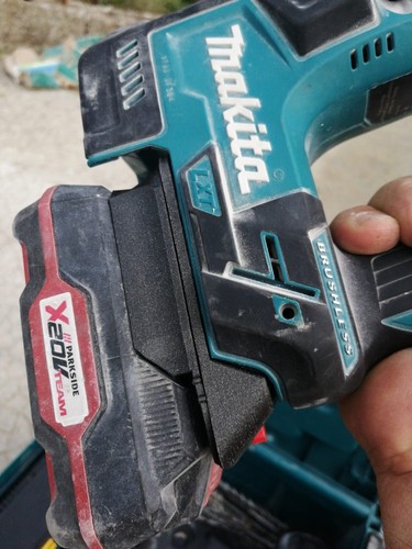 Adattatore batteria parkside - adattatore,