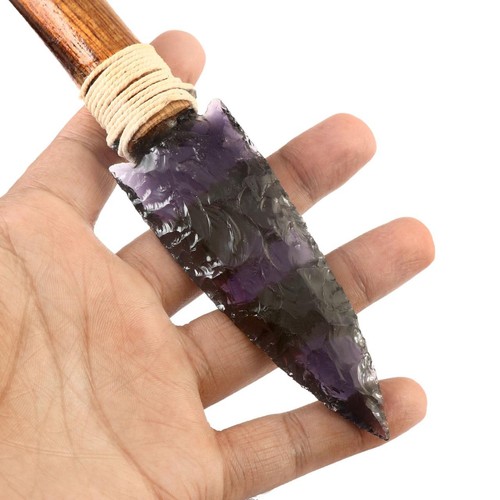 Coltello punta freccia vetro