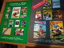 LUCA MENCARONI - 6 CATALOGHI FUMETTI E FIGURINE- 0B-41-41B-42-43-44 - COME NUOVI