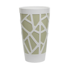 Vaso MOSAIC CURVE Alto 40 cm