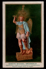 B1 ANTICO Santino Holy Card  SAN MICHELE ARCANGELO MONTE S. ANGELO FOGGIA CROMO