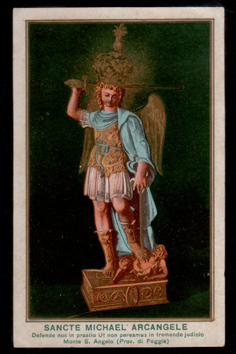 Antico santino holy card - santino,