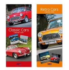 2026 Stile Retrò & Classico Auto Sottile Calendario Spirale Rilegato da Parete