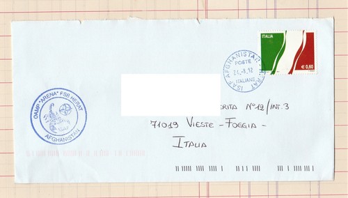Storia postale missioni - postale.,