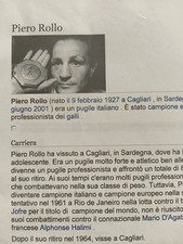 AUTOGRAFO PIERO ROLLO CAMPIONE