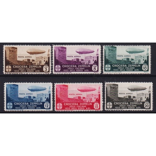 Colonie egeo 1933 crociera - egeo,