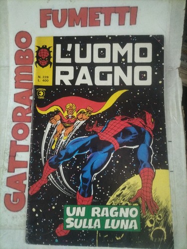 Uomo ragno 228 anno 1979 - l'uomo,
