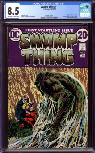 Swamp thing cgc - thing, 8,5