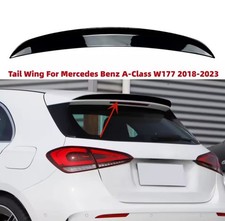 Spoiler Mercedes Classe A W177 Nero Lucido Da 2018-2023 AMG