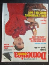 DOMENICA CORRIERE 1-2 1987 CARLO MARIA MARTINI ORIELLA DORELLA ALDO FABRIZI [C57
