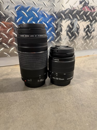 Set lenti canon 75 300mm - set, ef