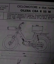 Gilera Cba R 55M V 50Cc 1981